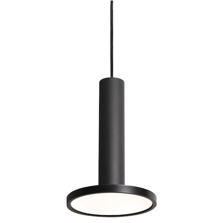 Afx Luna, LED Pendant, 8'' W, Black LNAP08LAJD1BK