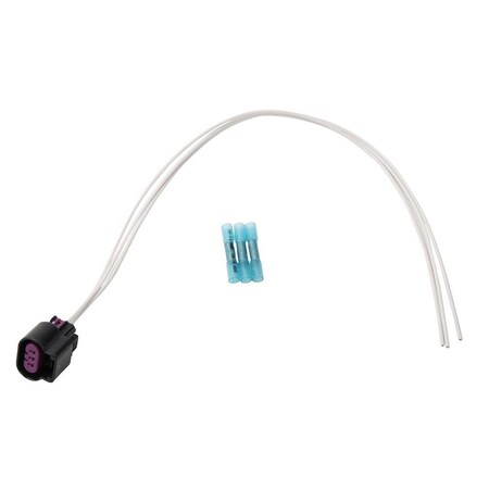 Acdelco CONNECTOR KIT WRG HARN BLACK, Engine Oil Level Sensor Connector, PT3855