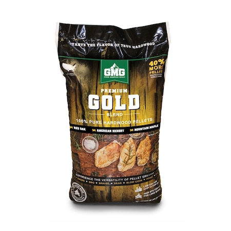 Green Mountain Grills PREMIUM GOLD BLEND HARDWOOD PELLETS, 28 LB BAG GMG-2001