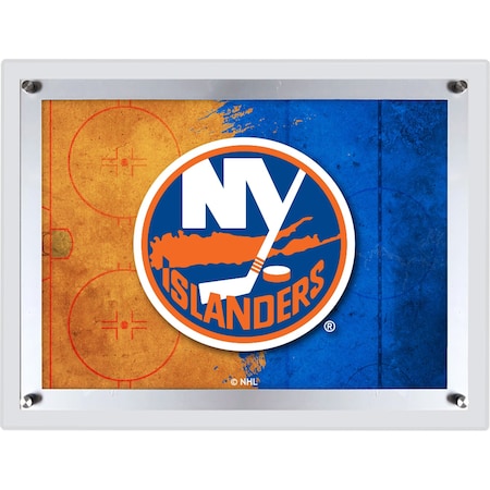 Holland Bar Stool Co New York Islanders 14.5 in. x 12 in. Backlit LED Sign by Company LBLedA
