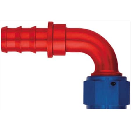 Perfectpitch FCM1532 -6 An 90 Degree Straight Socketless Fitting, Red And Blue PE346342
