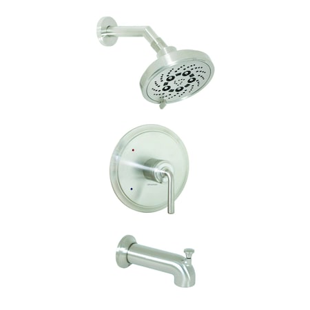 Speakman Duo Trim & Shower & Tub Combination, Less Valve, Polished Chrome, 1.75 GPM SLV-4030-BN-E175