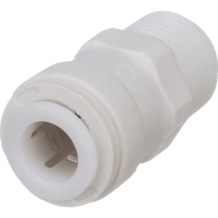 Watts Aqualock 3/8'' OD x 1/2'' MPT Push-to-Connect Plastic Adapter PL-3027