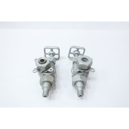 Penberthy BOX OF 2 MANUAL STAINLESS GAGECOCK VALVE 1/2IN NPT, 2PK 64875-010