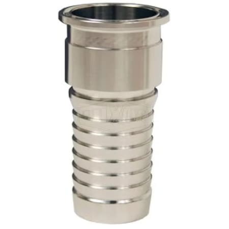 Dixon Internal Expansion Sanitary Stem, 1-1/2 in Nominal, Clamp End Style, 304 SS, Domestic IXSE24