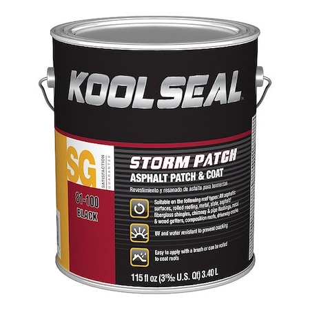Kool Seal Storm Patch Asphalt Patch and Coat KS0081100-16