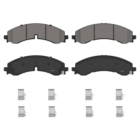 Wagner Brake QuickStop Front, Rear Disc Brake Pad Set Ceramic,  ZD2250