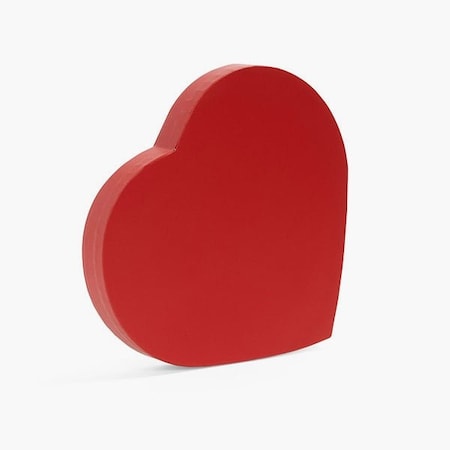 Nashville Wraps Red Heart Boxes, Large 9.25x8x1.25, 3PK HBLRE