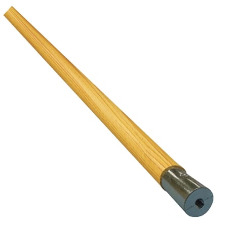 Unisan 60 Inch Lieflat Screw-N Janitor Wood Mop Handle UNS 834
