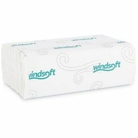 Windsoft Paper Towel, 1 Ply, White, 2400 PK 101