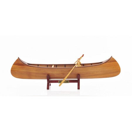 Homeroots 5" X 24" X 7" Indian Girl Canoe 364262
