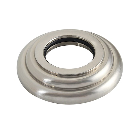 Kingston Brass Round Shower Arm Flange, Brushed Nickel K158F8