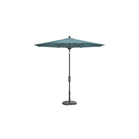 Treasure Garden 9 ft Patio Umbella, aluminum, fiberglass ribs, outdoor, Aquatic UM840-09 6407 Aquatic