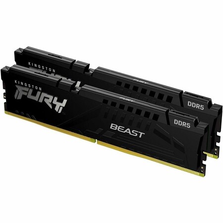 Kingston 32GB 6400MT/s DDR5 CL32 DIMM (Kit of 2) FURY Beast Black EXPO KF564C32BBEK2-32