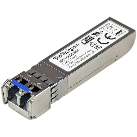 Startech.Com MSA UNCODED SFP+ - 10GBASE-LR 10GBPS - 10GBE MODULE - 10GE GIGABIT ETHERNET SFP+ SFP10GBLRST