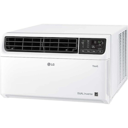 Lg Window Air Conditioner, 115V AC, 19 5/8 in W. LW8022IVSM