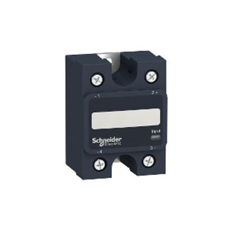 Square D ELECTRIC Solid State Relay-Panel Mount-Thermal Pad-Input 3-32V DC, Output 24-300V AC, 25 A SSP1A125BDT