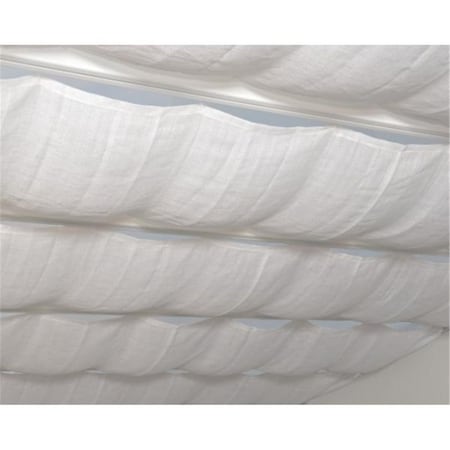 Palram-Canopia 10 x 24 ft. Patio Cover Blinds, White HG1075