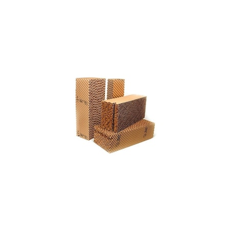 Dial Mfg Evaporative Cooler Rigid Media 28in H X 40in W Brown Cellulose Brown 3453