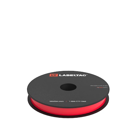 Labeltac LabelTac 4 and Pro Model Label Supply 0.5in x 150ft, Red LT0504