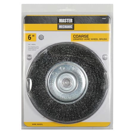 Disston 6 in. Master Mechanic Crimped Coarse Wire Wheel 842867