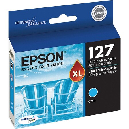 Epson High Capacity Cyan Inkjet Cartridge 755 YLD T127220