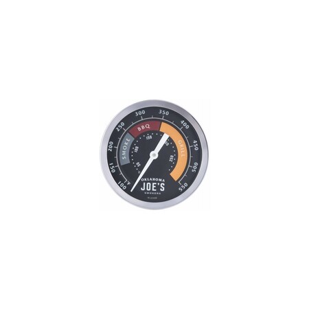 Char-Broil Smoker Thermometer, Stainless Steel, 3-In. 3695528R06