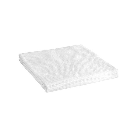 R & R Textile Flat Sheet, 72 in L, White NWW72120WHT-AD00