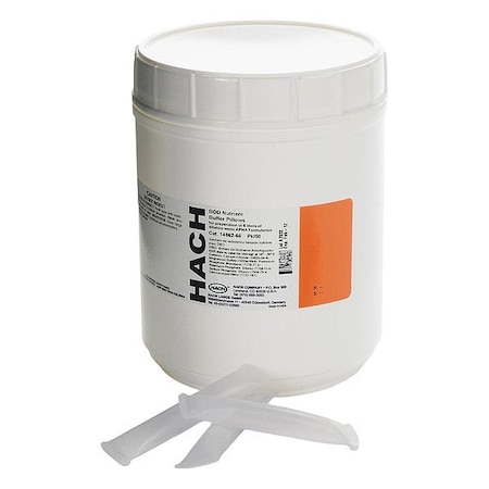 Hach Bod Nutrient Buffer Pillow, 500 mL, PK50 1486266