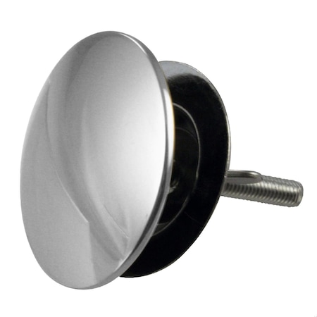 Westbrass 2" Brass Kitchen Sink Hole Cover Plate, Polished Chrome D202-26