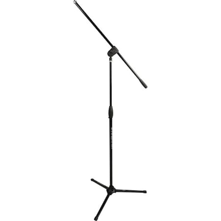Ultimate Support Systems 36 to 63 in. High Mic Stand Three-Way Adjustable Boom Arm - Black ULT-MC40B-PRO