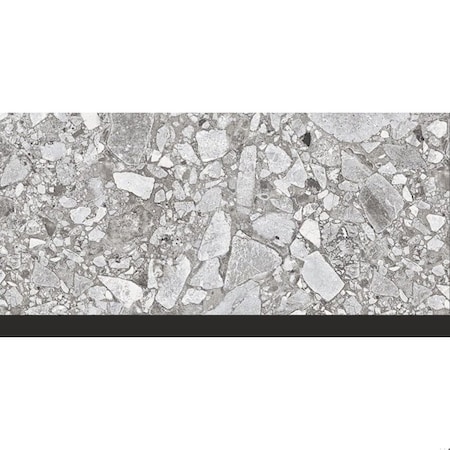 Andova Tiles SAMPLE-Kaia Petraza Grey 12-in. x 24-in. Stone Look Polished Porcelain Wall & Floor Tile SAM-ANDKAI522