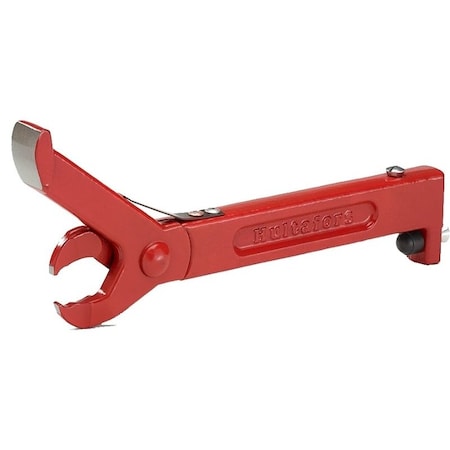 Hultafors Nail Puller, 8 in L, Steel, Red 820030U