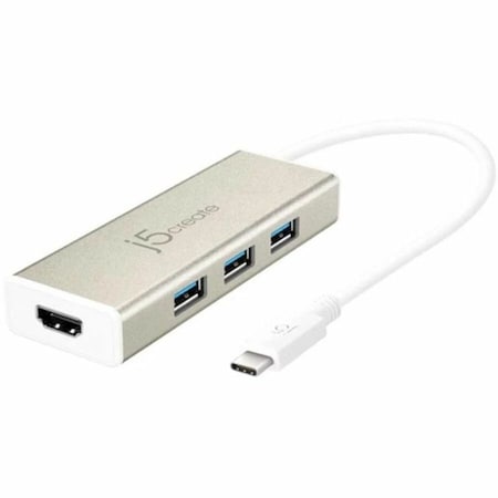 J5 Create USB-C 3.1 3-PORT USB 3.0 HUB - JCH451