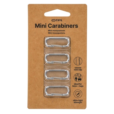 Otr Aluminum Silver Carabiner 9988510