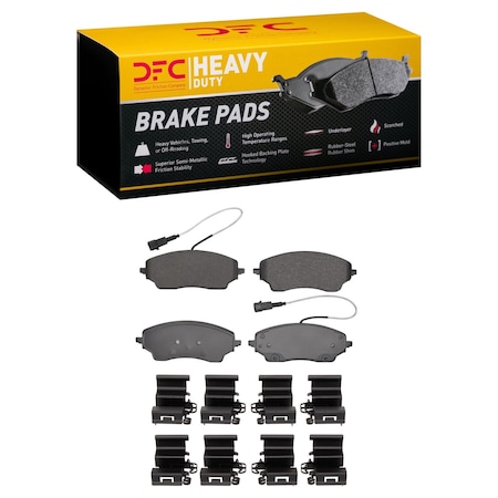 Dfc Heavy Duty Disc Brake Pad Set, 1214-2467-01