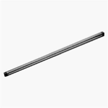 Homecare Products 8700139200 .5 x 18 in. Black Steel Pipe, Cut Length HO567614