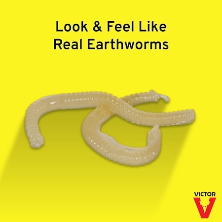 Victor Bait Worms For Gophers and Moles 10 pk M6009