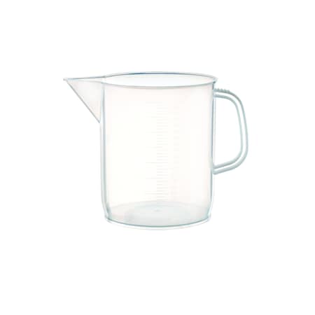United Scientific Beakers With Handle, Short Form, Pp, PK 6, 2000 mL / 6 PK 81123