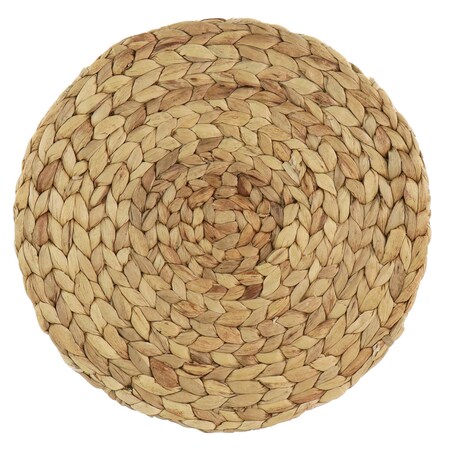 Gibson Home Sadler 14 Inch Woven Round Charger Plate 129398.01