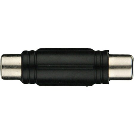 Ethereal The InstallBay RCA Barrel Connector Female Nickel - Package of 10 Pieces RCA-100BF10