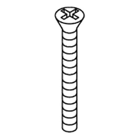 Kohler Countersunk Screw 8, Flat, 32 x 1.375 87486