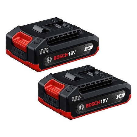 Bosch Cordless Tool Battery, 18V DC GBA18V-20-2PK
