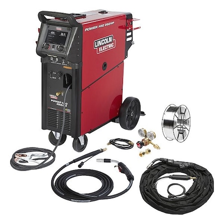 Lincoln Electric MIG Welder, POWER MIG(R), Single-Phase, 208 V, 230 V, 460 V, 575 V K5638-1