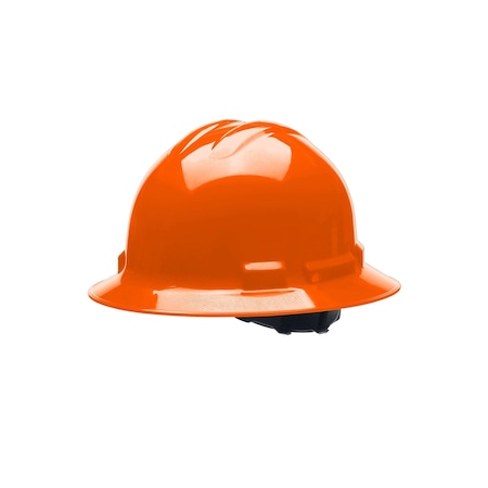 Duo Safety Hard Hat, Full Brim, High Visibility Lime H36R5
