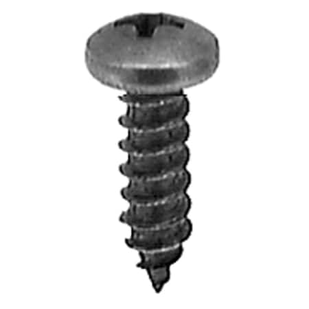 Auveco #8 X 1/2 PHIL PAN HD T. S. BLACK OXIDE, 100PK 10180