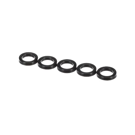 Unifiller Seal, U-Cup, Black, 1/2in ID x 3/4 OD x 1/8in, 5PK 00130-05