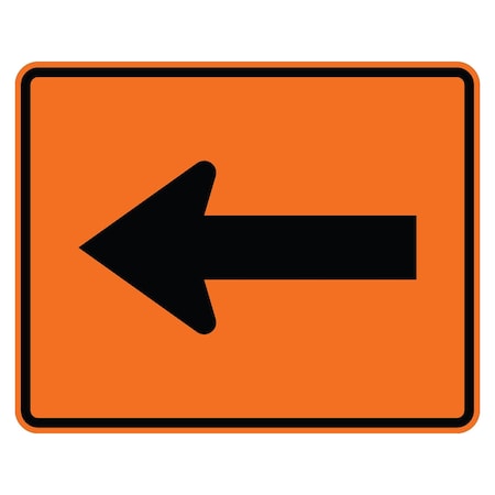 Sign Solutions Usa Traffic Sign, 24 in Width, Aluminum Sign, Horizontal Rectangle DUS12HOR2418W16-5pLR