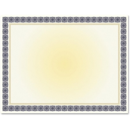 Geographics 8.5 x 11 in. Award Certificates Burgundy Gold Foil - Blue GEO48673