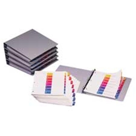 Workstationpro Consumer Products Uncollated Index Dividers- 5-Tab- 1-5- 24-Set- Multicolor TH517088